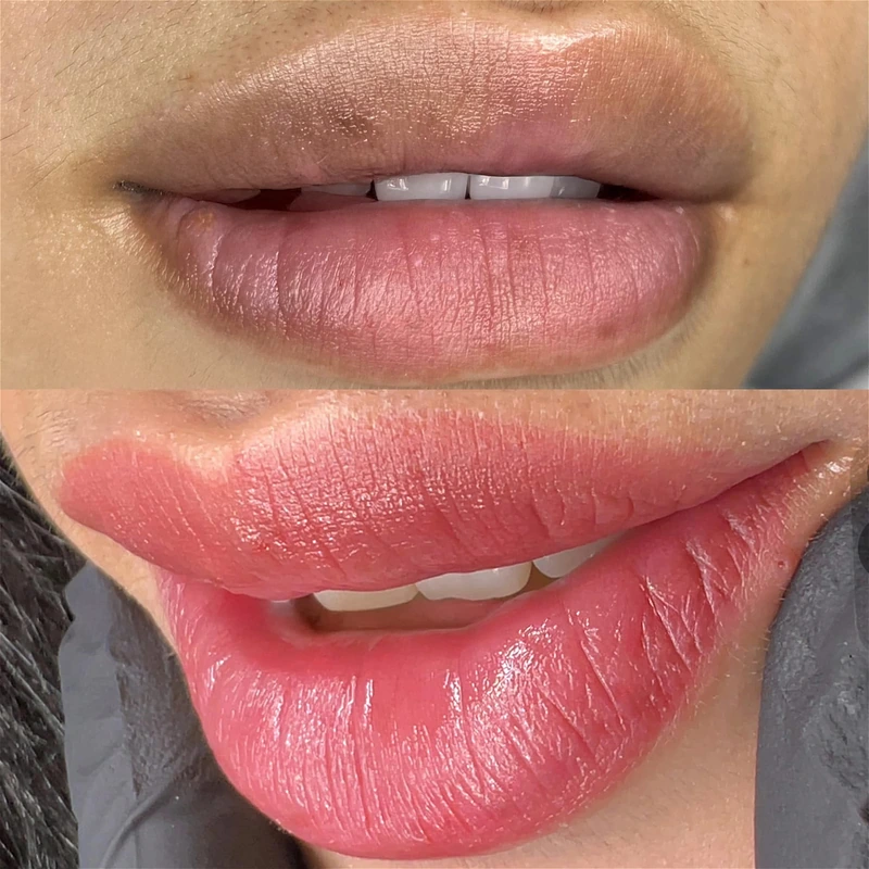 Phun môi tự nhiên